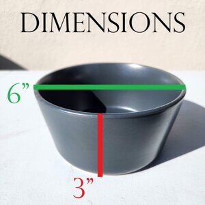 NEW Stone Lain Stoneware Round Bowl Dinnerware Gray Replacement Matte Minimalist